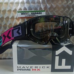 Mascherina moto Cross FXR MAVERICH PRIME MX nero-fuxia