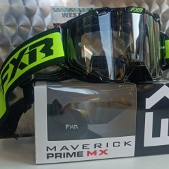 Mascherina moto cross FXR MAVERICH PRIME MX nero-giallo fluo