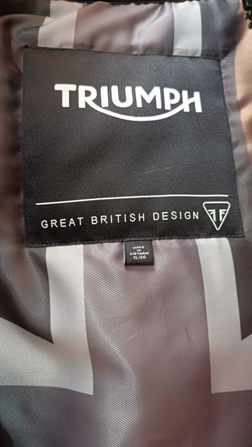 Giubbotto Moto Strada Turismo pelle TRIUMPH tg XL - immagine 3